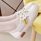 Woodpecker White Shoes for Women 2025 Summer NUEVA MEHA ANTERENTE DESAUPABLE DE UNA PIES SOLO SOLO SOLO CAVILLO CORRALES FORMAS BEIGE 35