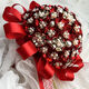 OIMG Chinese Style Bride Bouquet DIY Best Friend Hochzeitsgeschenkequalitäts -Muschel Bouquet Fertiges Produkt Komplette Material