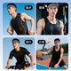 Xulin German sports hairband men sweat-absorbing headband wearing anti-sweat sweat-induced headband running badminton fitness ice-sensing quick drying black [one pack] ice silk quick drying breathable and high elastic