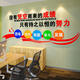 Shantoulin Village Office Décoration murale Sticker Sticker Company Cultural Wall Sticker Office Fond décoration murale Paint Inspiration Employée 1283 Bleu ciel + bleu foncé 1m * 1cm Extra Large