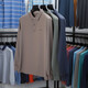 Gy Goldlion 2025 Waffel T-Shirt Herren-Langsalz Herbst Herbst neue Gelegenheitsgeschäft Herren-Polo-Hemd Lapel Dad Zms-H3878-Grau M /48 Vorschläge (100-125) Jin [Jin gleich 0,5 kg]