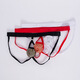 Zi Jiafu men's sexy thong sexy men's sexy briefs briefs adult underwear hollow T-string white one size