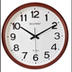 Guten gran reloj de pared escuela sala de estar moderna reloj impermeable reloj creativo reloj redondo reloj de pared dorada 3883 mate negro ____ diámetro 34 cm otros