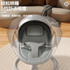 Xiyoumi rocking chair baby electric coaxing artifact baby coaxing baby sleeping cradle bed newborn gift box supplies full moon gift powder [mosquito net + APP + Bluetooth + doll + headrest]