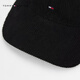 Tommy Hilfiger25 Nuevo otoño e invierno Cororado para hombres RETRO RETRO Capas de béisbol de béisbol bordado Simple Baseball 13583 Black BDS One Size (circunferencia de la cabeza 55-61 cm)
