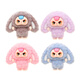 Shunfumei (Shunfumei) Cartoon Blind Box Flocken süßer Puppe DIY Blind Bag Office Desktop Dekoration Ornamente zufällig