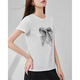 IEF/Aiyifu 2025 summer new casual sports girl simple versatile slim and fashionable loose women's T-shirt White S