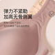 中脉JM妈妈内衣无钢圈薄款前扣无痕美背胸罩舒适透气加大码中老年 纯棉款白灰色[9793#]前扣 L码[适合95-115斤] 均码