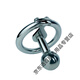 Männlicher Augenstock Gloss Cover männliche Sklavin-Bestrafung Folterwerkzeug SM Sex Folterwerkzeug Hund Slave Pseudo-Mädchen negativer Edelstahl Patch-Patch-Modell FRRK-15940mm Ring + entfernbarer Real Real