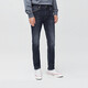 Lee25 principios de otoño nuevo 723 delgada Mid-wraist rectas de cinco bolos oscuro jeans oscuro azul 32