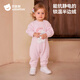 Betis baby clothes autumn and winter baby thickened half-velvet jumpsuit 2025 new style boys and girls going out and wearing clothes