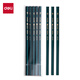 Deli Classic Green Pole 5 Hb Bleistift Protokoll Sechseckige Bleistiftstudentin Prüfung SKIZT Zeichnung Bleistift Schreibpraxis Schreiben Schreiben Geschenk HC829-HB Kindertag Geschenk Mädchen Mädchen Mädchen