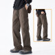 Pantalones casuales europeos y americanos de Charlotte para hombres en verano delgada solta 2025 NUEVA Marca de moda Pantalones de carga al aire libre 9857B Negro [Summer delgado] L 105Jin [Jin iguala 0.5 kg] -120Jin [Jin equivale a 0.5 kg]