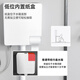 
Gongfan splash-proof squat toilet set household with water tank squat toilet squat toilet toilet odorproof with water storage bend bathroom G01 with bend rear row squat + 831 tissue box water tank
