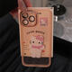 Kitty exposé au ventre Olpay adapté à la pomme de téléphone portable Apple 16pro Metal Cartoon Mobile iPhone15 anti-automne
