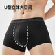 JD.com [President's Underwear] Pure Cotton Men's Underwear 7A Class Antibacterial Men's Boxer Large Size Boxer Shorts 2XL