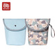 Baby diapers storage bag, medical portable mother and baby bag waterproof baby bag, Yaoyao Peach Red-not just diaper bag