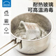 LOCK&LOCK baby food supplement box glass preservation box baby steamed egg bowl sub-packaging box frozen storage tank steamable food supplement cup