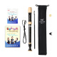 Qimei Friends 6-Loch-Klassenzimmerinstrument Treble Sechs-Loch-Rekorder (Leinwandtasche)