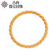 Guran gold twist ring 999 pure gold retro personalized ring couple ring fashionable solid tail ring No. 20, about 2.28 grams, with test certificate, such as