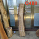 Ouoety natürliche ganze Holz natürliche Kante Kampferholz Holz Old Material Massivholz Blatt Original ökologischer Tee Arbeitsplatte Holzbrett Custom Holz Q1278 Länge 150 Breite 33-41 Dicke 5.5 polierte Entbindung