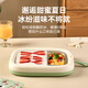 Xiaobeixiong (xiaobeixiong) fried yogurt machine for household small multi-functional ice frying machine for children DIY plug-in ice cream artifact [Asakusa Green] plug-in model (safeteria for children)