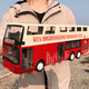 Double Eagle remote control bus electric double-decker sightseeing bus large simulation bus model children and boys gifts double-decker sightseeing bus