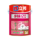 Nippon Paint 120 two-in-one environmentally friendly interior wall latex paint white wall paint moisture-proof, mildew-proof and water-resistant household self-brushing Nippon Paint 120 latex paint pure white 1KG sample color test free roller + gloves