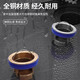 Floor drain, all-copper anti-bedbug bathroom sewer pipe, bathroom drainage universal cover, inner core anti-odor copper flap, all-copper natural color gravity direct drainage anti-odor-universal installation 1