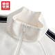 Super-Anta-Sportjacke für Frauen Herbst-Standkragen Retro Kontrastinhalte Farbluftschicht Freizeitjacke Top 162538717u [Mantel] Papier Sabeth-1 S/Frauen 160