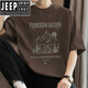 Jeep spirit260g t-shirt américain lourd