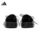Adidas pour femmes chaussures 2025 Été Nouveau confortable et polyvalent à la mode de plage extérieure sandales à la maison à la maison décontractée et à la mode jh9848 [produit authentique officiel, une fausse compensation dix] 44.5