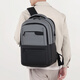 
New business men's large capacity business travel backpack USB socket multi-function computer bag Student backpack Black All size