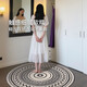 Cartifiya cloakroom carpet is round, high-end design, light luxury and good-looking, recommended by internet celebrities, popular model Clothes, diameter 1 meter round