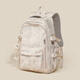 viney fashionable 1-6th grade schoolbag large capacity junior high school and high school college students backpack for women simple lightweight backpack beige + cute pendant high-value outdoor commuter travel bag computer bag
