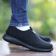 Adachi Kan Zulijian official website Huili men's shoes for summer thin breathable mesh shoes versatile casual sneakers soft sole trendy shoes lightweight 1473 gray_[breathable one-foot style] 39_standard code