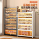 Silao steel shoe cabinet door entry cabinet storage cabinet integrated wall entrance cabinet multi-layer home shoe rack new 2025 2 doors 3 layers - length 40 height 80cm thickened version gray - width 32cm (shoes under size 43)