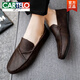 Cartelo Herren-Beanie-Schuhe Koreanische Version der geschäftlichen Arbeit lässige Lederschuhe atmungsaktiv und vielseitig nicht gleitsam