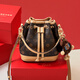 Red Dragonfly Bag Women's Bag 2025 New Bucket Bag Crossbody Single Shoulder Handbag Bag Gift Gift Box for Girlfriend's Birthday Gift Box