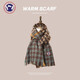 TutorGoose Herbst- und Winter neuer Stil Mode mailard Schal für Frauen in Winter Koreanische Version Einfaches Paar Retro warmer Schal Geburtstag Houndstooth Schal - Cafe Green