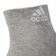 阿迪达斯（adidas）官方男袜女袜秋季新款袜子三双装跑步健身短袜透气休闲中帮袜 IC1283/三双装 S(建议37-39码)