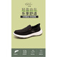 
SaTCHI Shopping Mall same as SaTCHI men's shoes 25 spring breathable casual and fashionable versatile super light lazy shoes with one foot on the beach cloth shoes black 16V3B829, one size larger 38