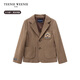 Teenie Weenie Kids 25 years new boys and girls college style blazer jacket beige 140 cm