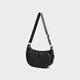viney's new crossbody bag large capacity shoulder bag commuting cloth bag birthday gift for girlfriend and wife [black] practical and high-end underarm bag simple and lightweight fashion brand light luxury casual dumpling bag
