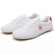 Lässige Sportschuhe tägliche Übungsschuhe Leinwandschuhe Anti-Rutsch-Kee-Resistant Martial Arts Schuhe Weiche Sohle Tai Chi-Schuhe atmungsaktive Laufschuhe weiß und rot 38