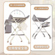 
JCZS German brand diaper table baby care table newborn diaper table massage touch table foldable multi-function gray [upgraded skeleton] toy stand + double-layer storage basket + clothes drying rack