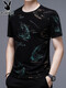 
Playboy Playboy Short-sleeved T-shirt for Men 2025 New Summer Fashion Men's Ice-Sensory Mulberry Silk Cotton T-shirt High-end 13807# Blue Ice-Silk Short-sleeved T-shirt 10XL 165/m100-115Jin[Jin equals 0.5 kg]