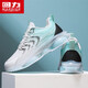 Chaussures en toile de garçons coupés de taille fiable Sports décontractés Summer Mesh Breathable Dad Chaussures Mesh Sports Chaussures 1473 Blanc et Bleu (la taille est petite, 39