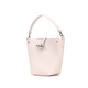 Longchamp Silver Hardware Accessoires Leder Eimerbeutel One-Shoulder Crossbody Handtasche Tasche Super Small Damen Light Beige Grundpaket (Bag + Staubbeutel)