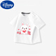 Disney girls T-shirts, children's baby A-class short-sleeved 2025 new cartoon children's pure cotton tops, infant and toddler summer clothing, hot-selling AP14109 purple 80 Recommended height 76-85cm 9-12 months